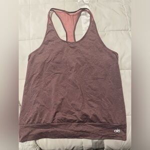 ALO mesh back tank top